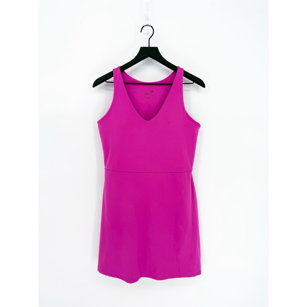 GapFit Active Tank Dress in Rosebud Fuchsia Large